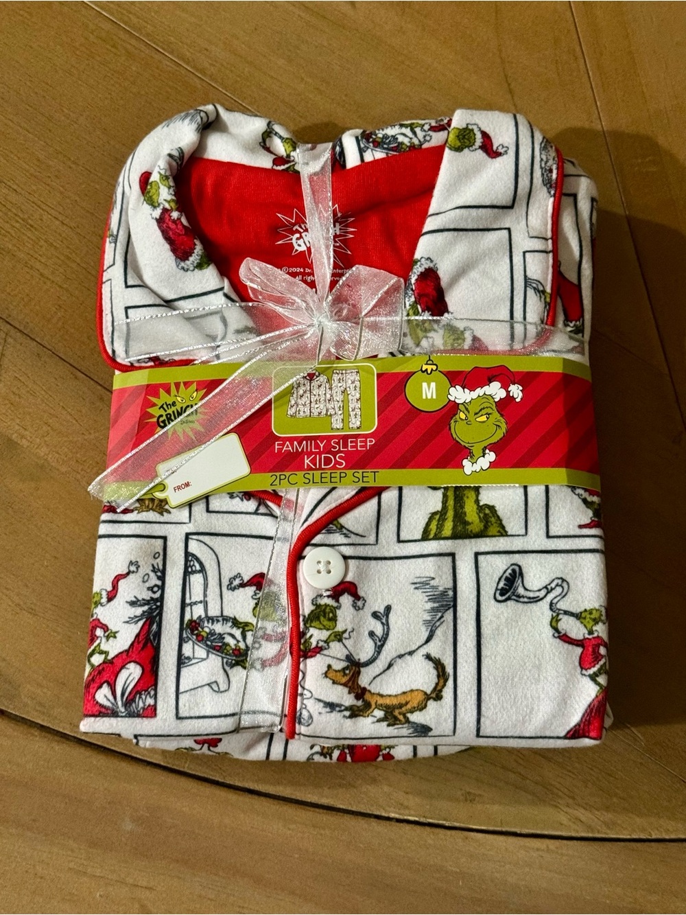 The Grinch Christmas pajamas 2 piece set